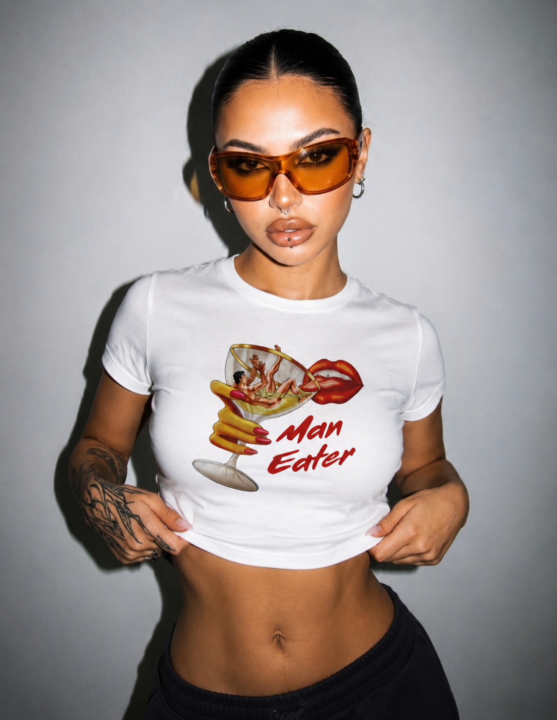 MAN EATER CROP TOP