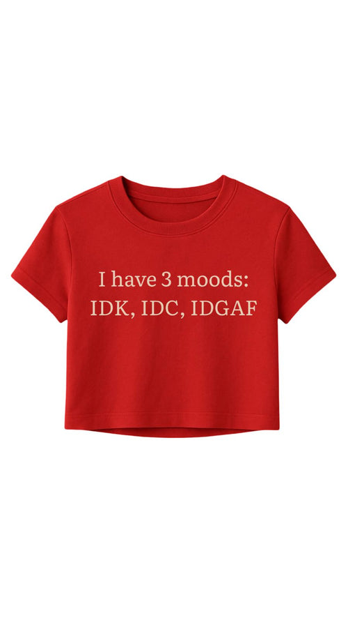 AESTHETIC MOODS CROP TOP