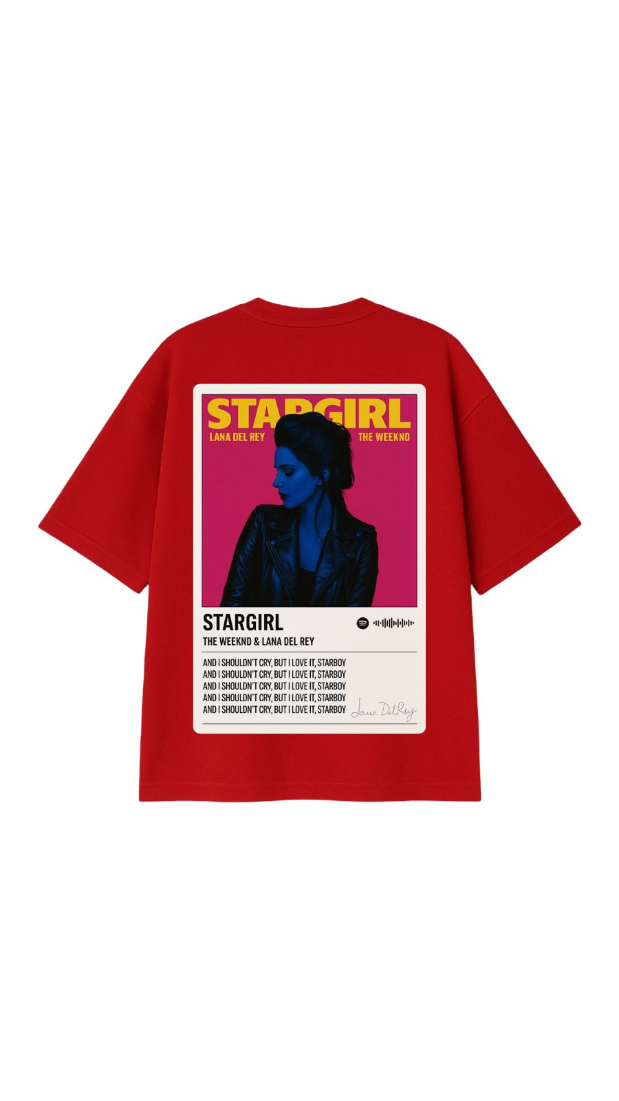 STAR GIRL  OVERSIZED T-SHIRT