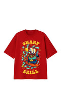 SHARP SKILL OVERSIZED T-SHIRT