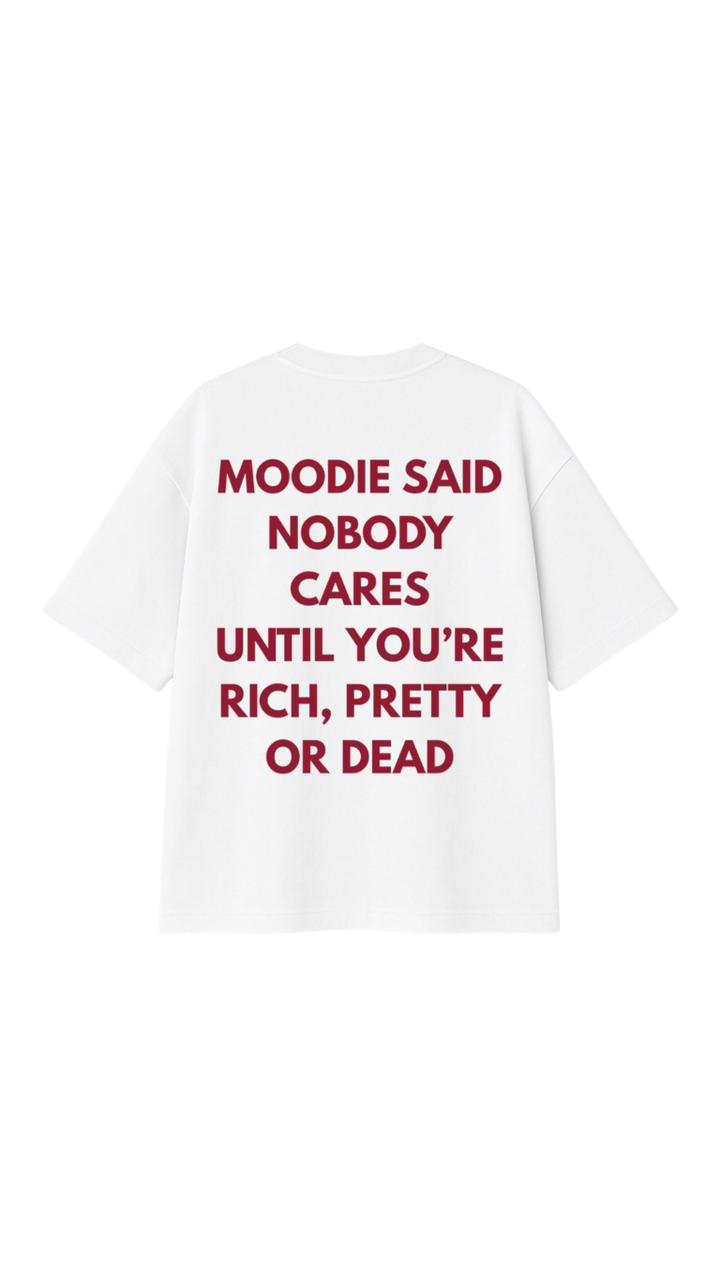 NOBODY CARES OVERSIZED T-SHIRT