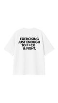 FUCK & FIGHT OVERSIZED T-SHIRT