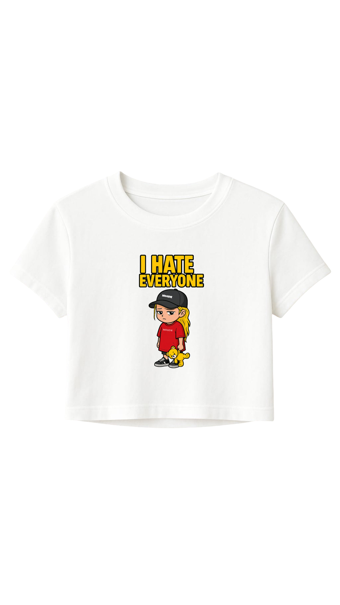 I Hate Everyone Crop Top